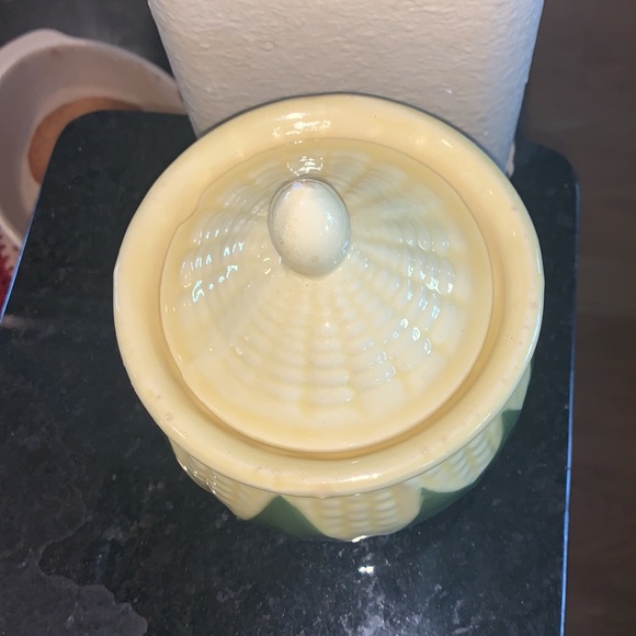 SHAWNEE corn king sugar bowl with lid.#78. Vintage. - Picture 2 of 9